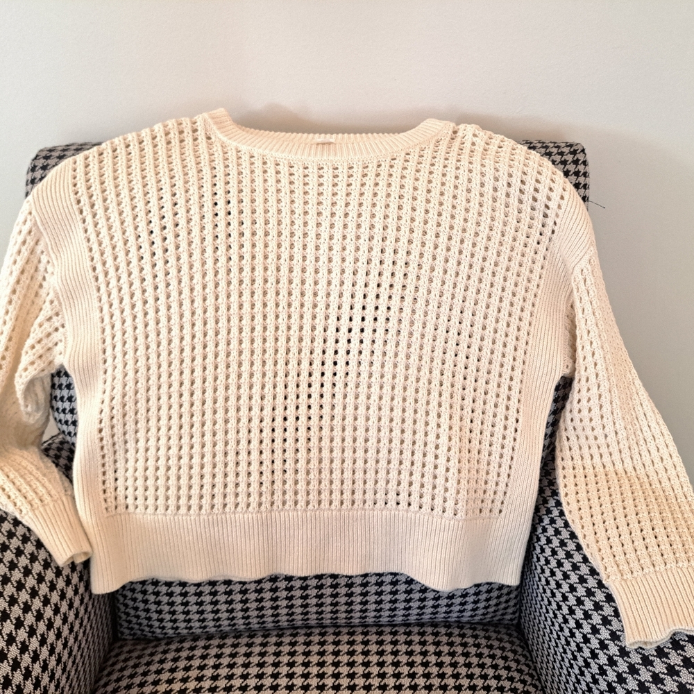 Cream Knit Sweater